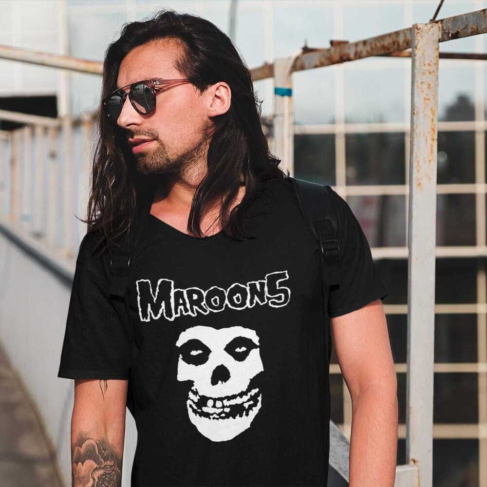 Maroon 5 Misfits Tee, Maroon 5 Graphic Tee